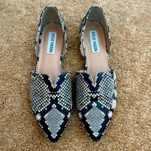 Steve Madden Snake Skin Flats
